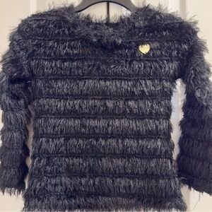 Juicy Couture Black Textured Sweater